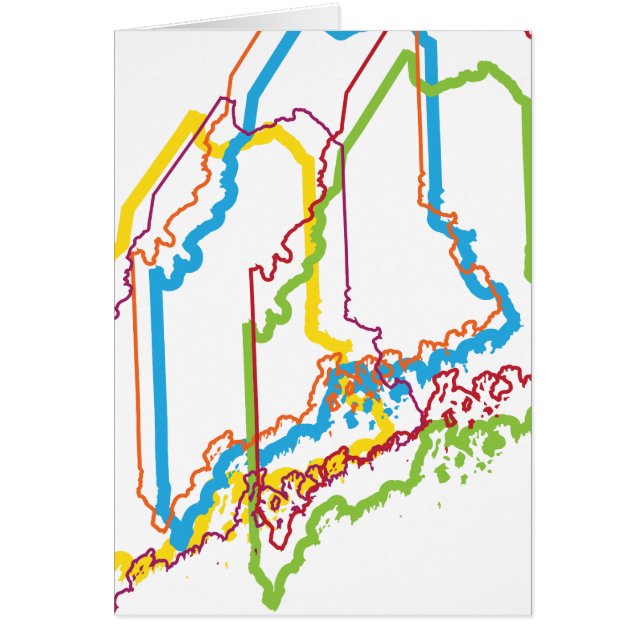 Cartão desfoque do orgulho (Frente)