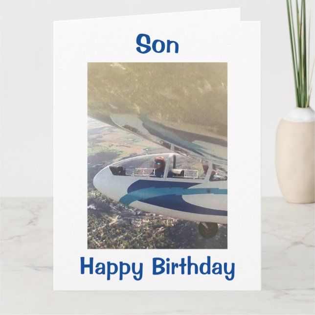 CARTÃO DESFRUTE DO DIA E FAÇA O QUE FAZ VOCÊ FELIZ FILHO (Frente)