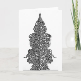 Cartão Design abstrato do espelho