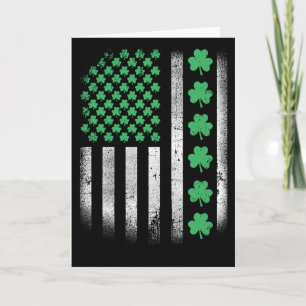 Cartão Design Americano Dia de São Patrício Irlandês