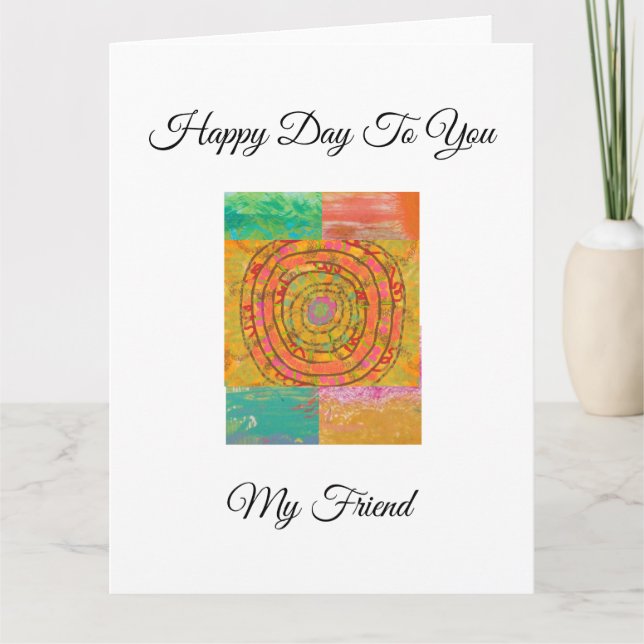 Cartão Design Aztec (Frente)