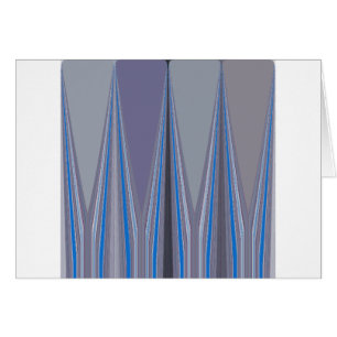 Cartão Design Azul legal