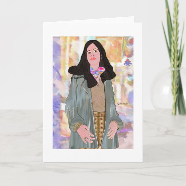 Cartão Design criativa de Fashionista LeeMarie (Frente)