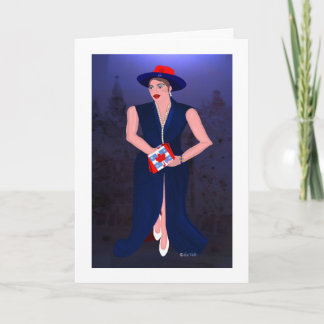 Cartão Design criativo do Quebecer LeeMarie canadense