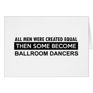 Cartão Design da dança de salão de baile