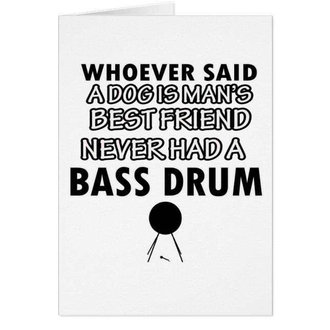 Cartão design da dança do bombo (Frente)