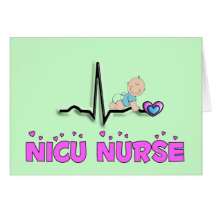 Cartão Design da enfermeira QRS de NICU