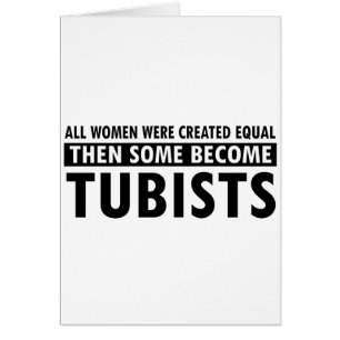 Cartão Design da música de Tubist