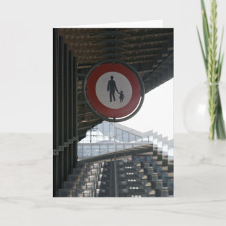Cartão design da placa pai