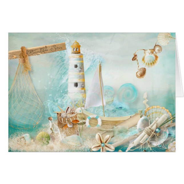 Cartão Design da série náutica 11 (Frente Horizontal)