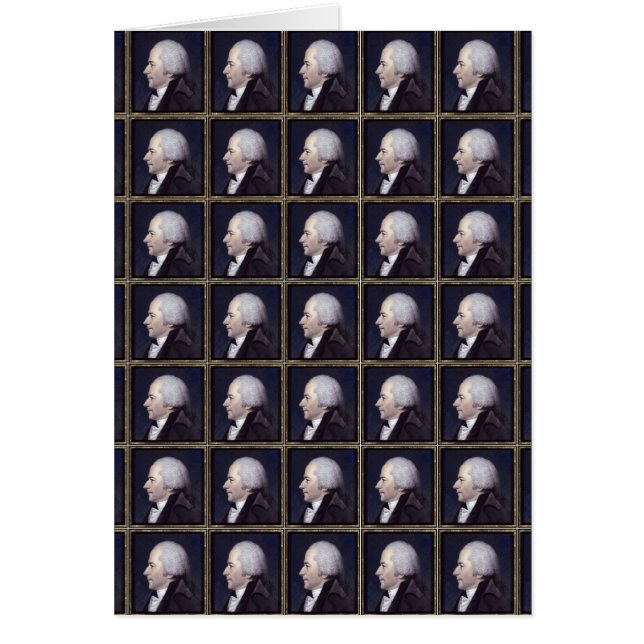 Cartão Design de Alexander Hamilton (Frente)