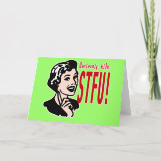 Cartão Design de Dia de as mães engraçado