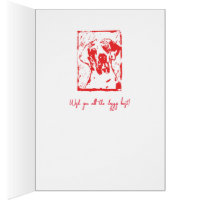 Design de impressão Lino Cut Great Dane Esra 