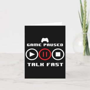 Cartão Design De Jogo De Vídeo Engraçado Para Jogos De Ví