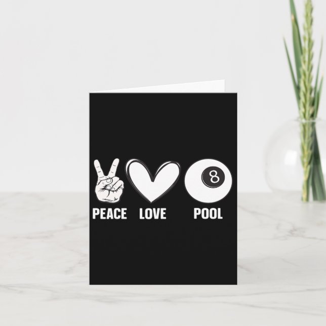 Cartão Design De Piscina legal Para Homens Mulheres Bilhe (Frente)