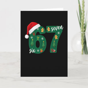 Cartão Design de Suéter de Natal Festivo 67 Chapéu de Pap