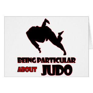 Cartão design do judo