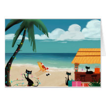 Design do século médio - Gatinhos e Papais noeis