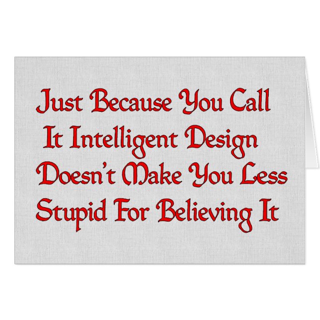 Cartão Design estúpido) (Frente Horizontal)