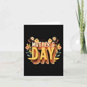 Cartão Design Feliz Dia das Mães