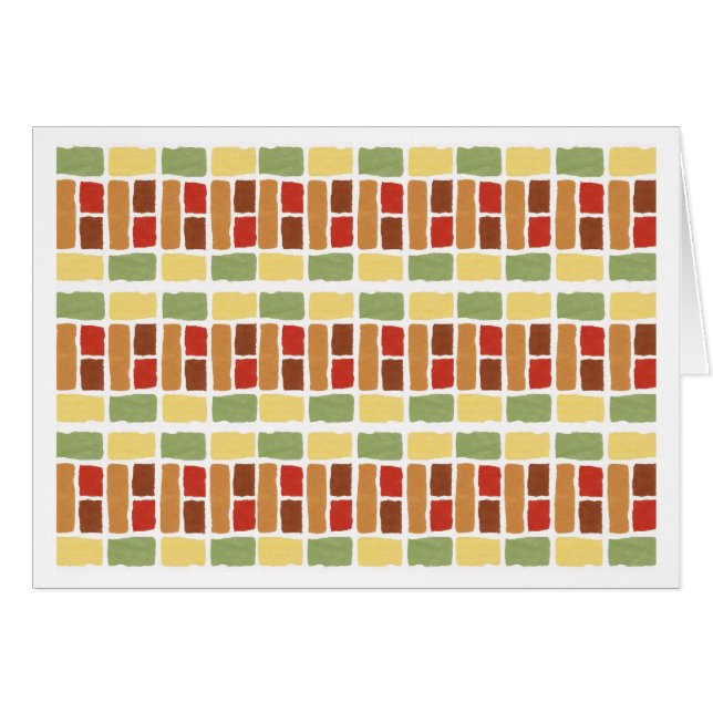 Cartão Design Geométrico Contemporâneo, Placa Genérica de (Frente Horizontal)