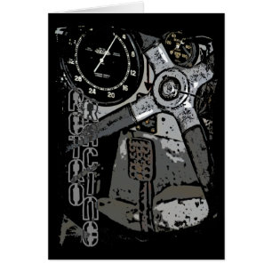 Cartão Design Gráfico de Detalhes do Antitemporizador de 