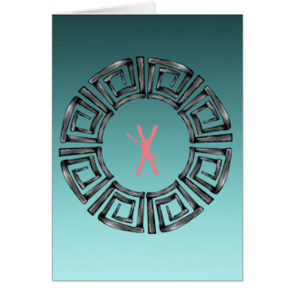 Cartão Design grego