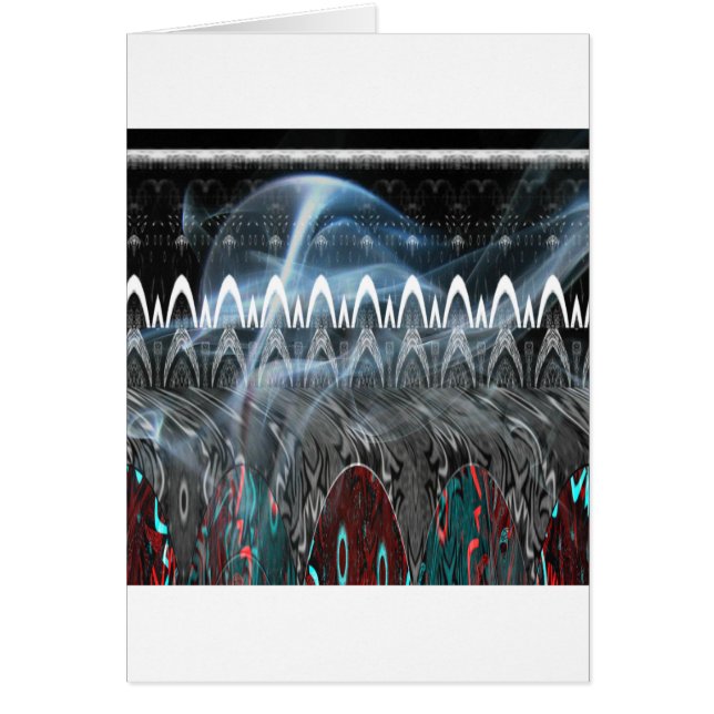 Cartão Design moderno Tribal Edgy. (Frente)