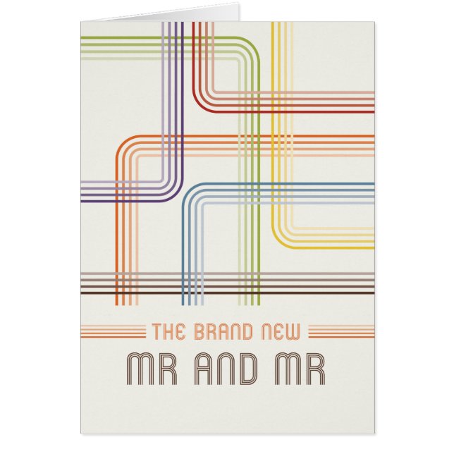 Cartão Design nao reto - Sr. e Sr. (Frente)