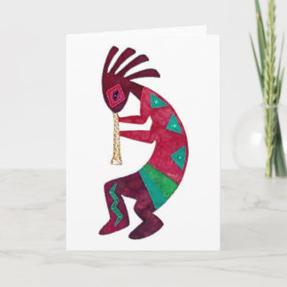 Cartão Design original de Kokopelli!