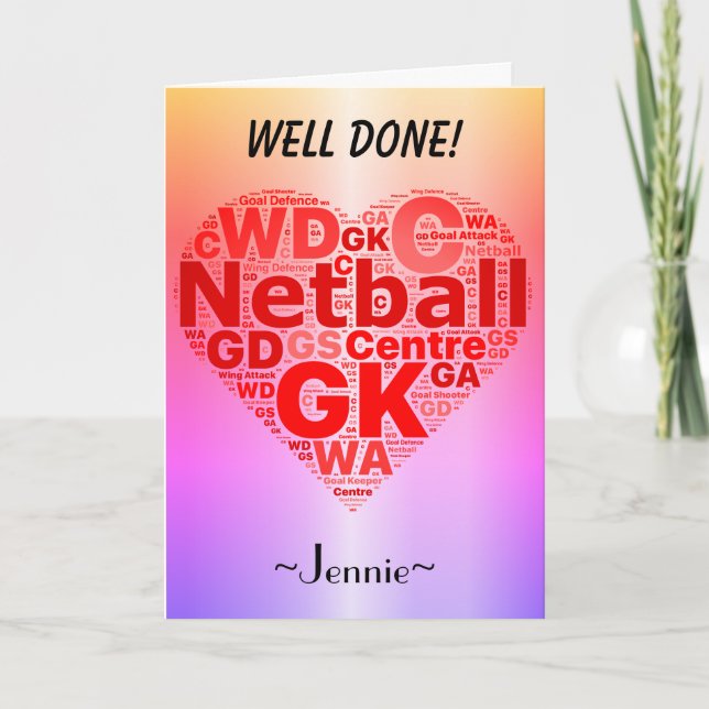 Cartão Design personalizado do coração das posições do (Frente)