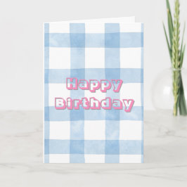 Cartão Design retrô, Feliz Aniversário 