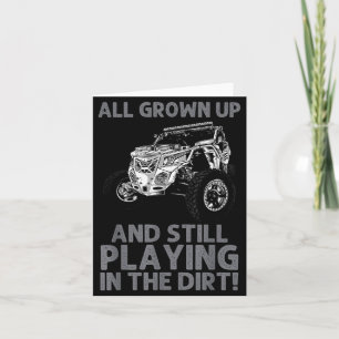 Cartão Design Sxs Engraçado Para Homens Mulheres Offroadi