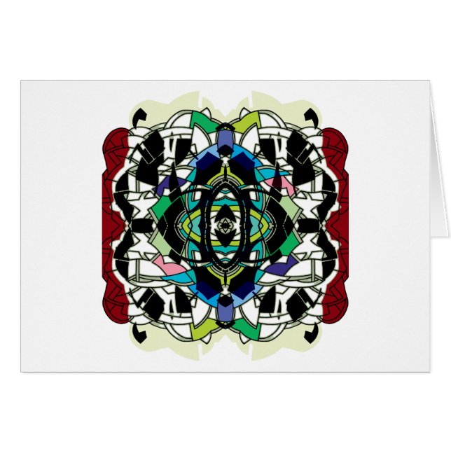 Cartão Design verificado (Frente Horizontal)