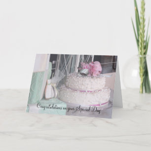 Cartão Designer Decadente Faz Parabéns