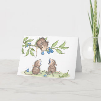 Cartão Designs para mouse doméstico® - Placas de nota