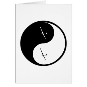 Cartão Deslizamento de Yin Yang