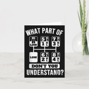 Cartão Deslocamento da Grelha do Motorista de Caminhão En