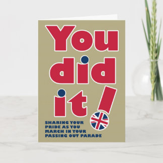 Cartão Desmaiando a diversão do Design de humor britânico