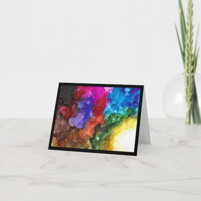 Cartão Desmoronando ou caindo no lugar (Frente)