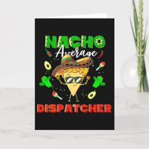 Cartão Despachante Médio Nacho Mexicano