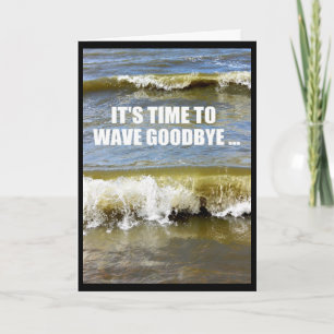 Cartão Despede-Se De Seus Anos setenta - Feliz 80!