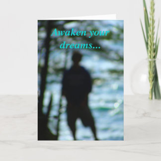 Cartão Desperte seus sonhos…