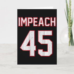 Cartão Destaque 45 Estilo Footll Anti Trump Ck Impressão
