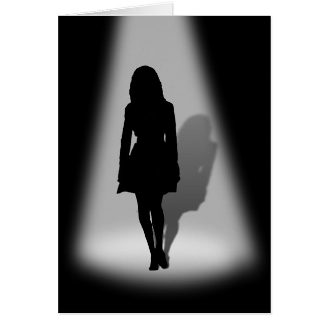 Cartão Destaque sobre ela (Frente)