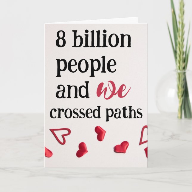 Cartão Destinado a ser o Dia dos Namorados (Frente)