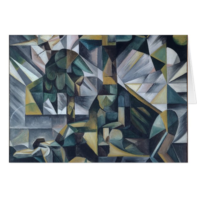 Cartão Destino (dedicado a minha primeira esposa), 1918 (Frente Horizontal)