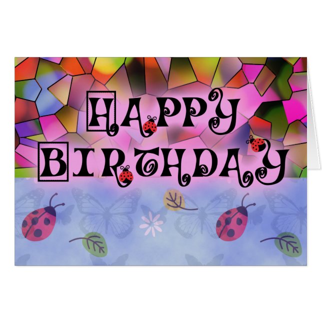 Cartão Destino Personalizado Do Escritório De Besouros De (Frente Horizontal)