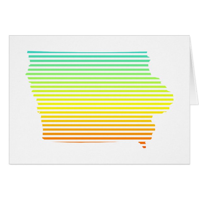 Cartão desvanecimento do frio de owa (Frente Horizontal)