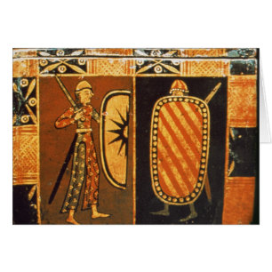 Cartão Detalhe de uma caixa de casamento